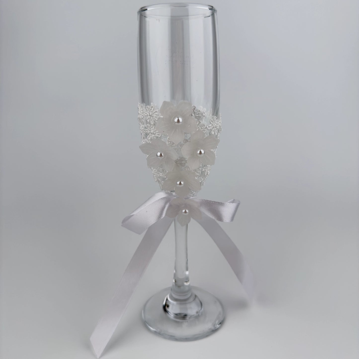 Dekorerade champagneglas | Pearl Blossom