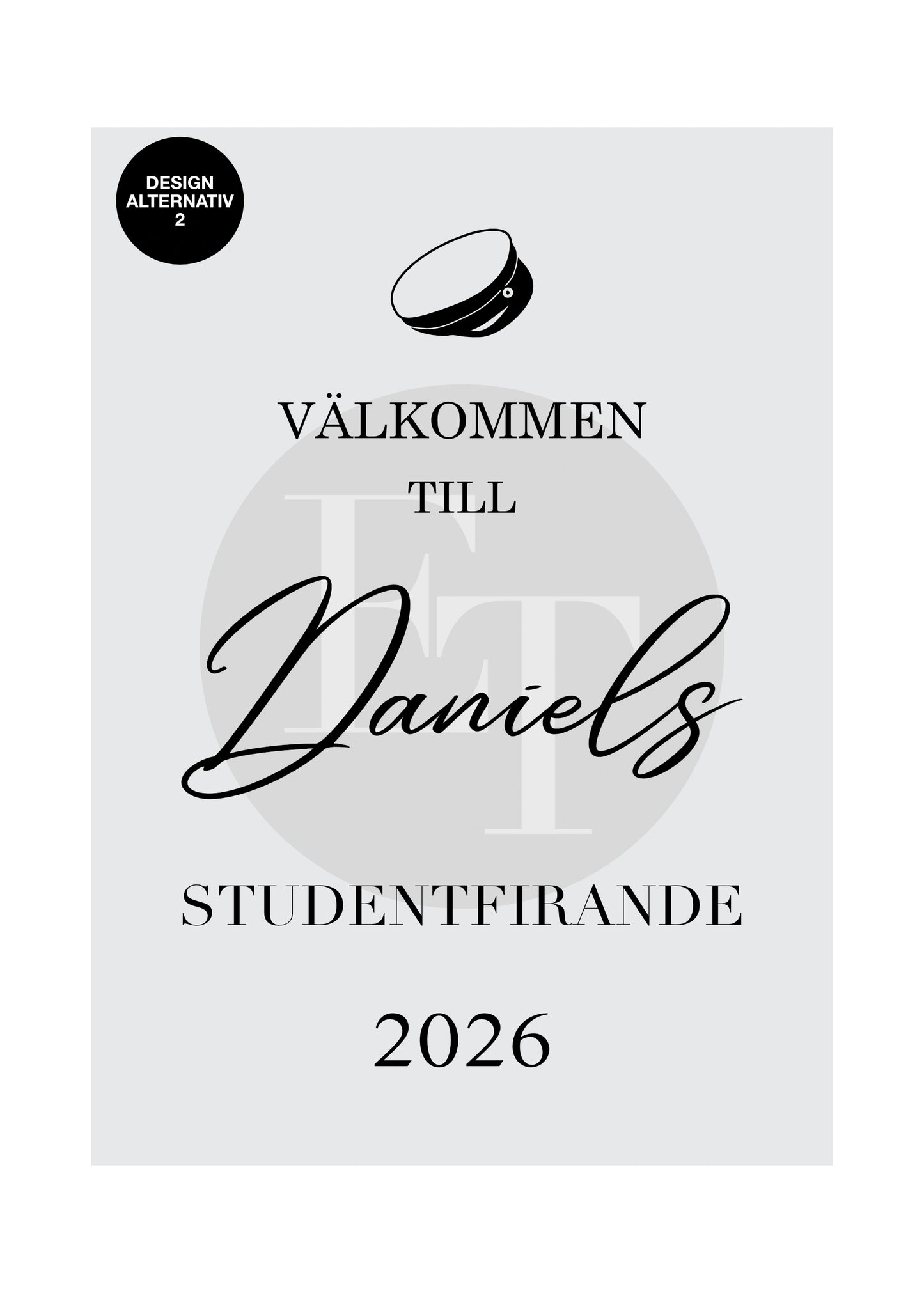 Välkomstskylt 5 | Student