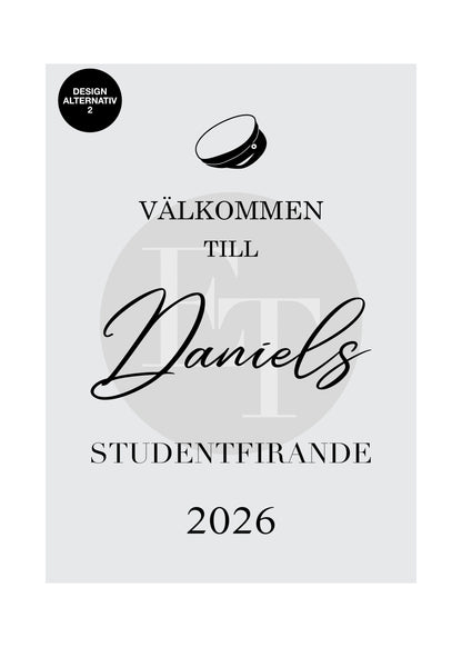 Välkomstskylt 5 | Student