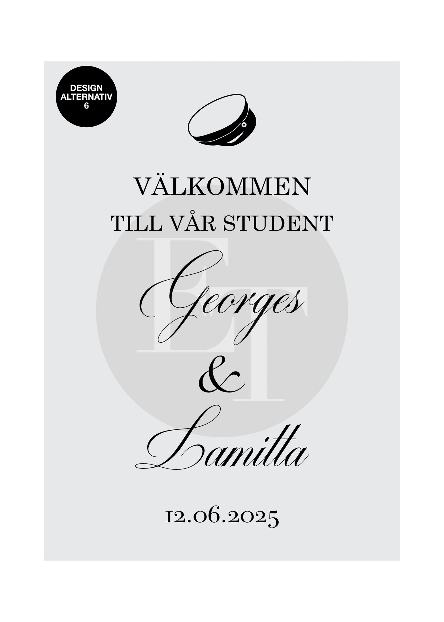 Välkomstskylt 5 | Student
