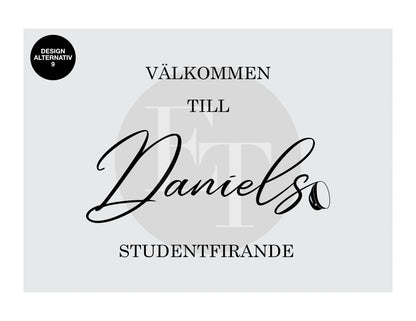 Välkomstskylt 5 | Student