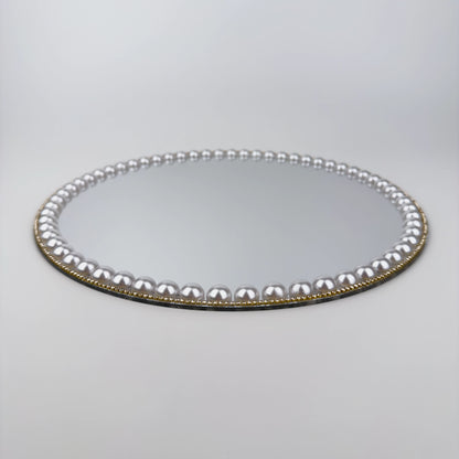 Ringbricka med strass | Monterad